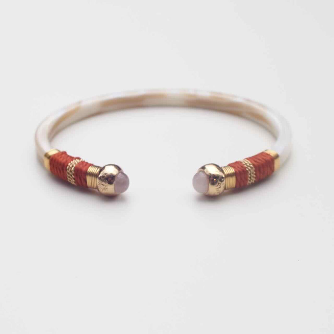 Gas bijoux bangle sari acetate