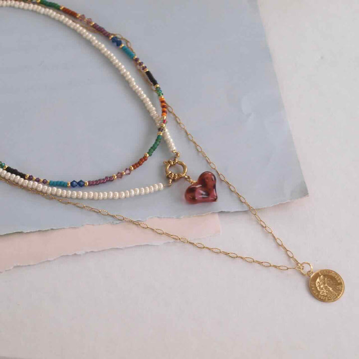 widaro ketting colorful sparkle