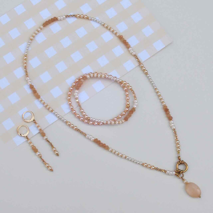 widaro ketting beige cream