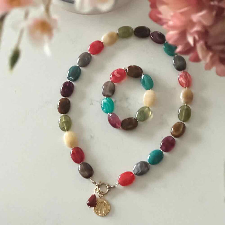 widaro ketting oval fall colours