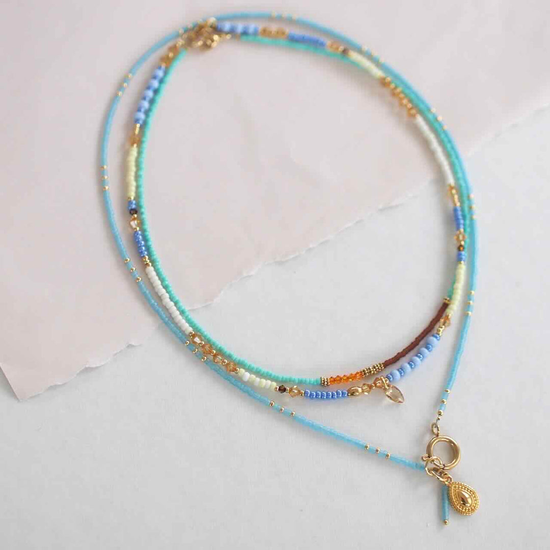 widaro ketting short summer turquoise