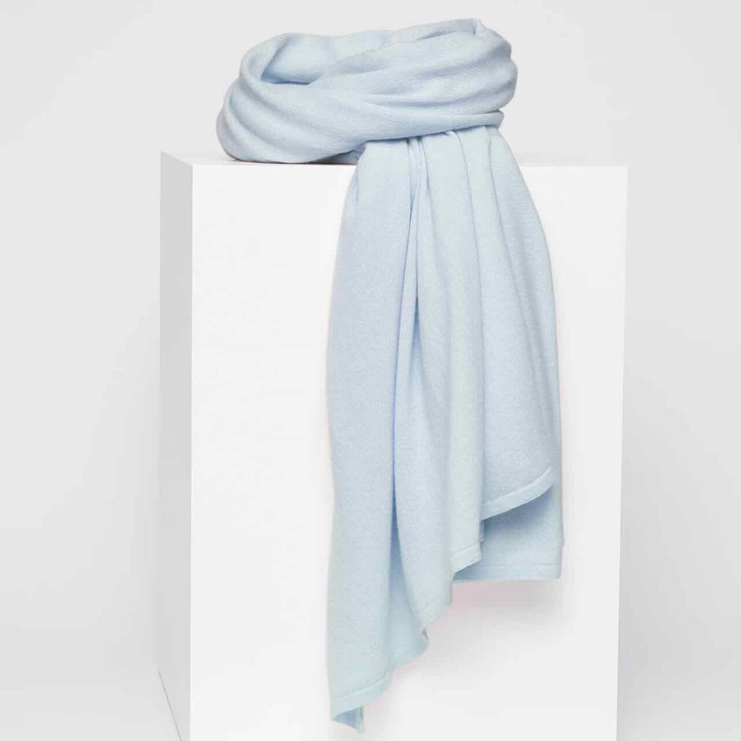 sjaalmania cosy chic airy blue melee