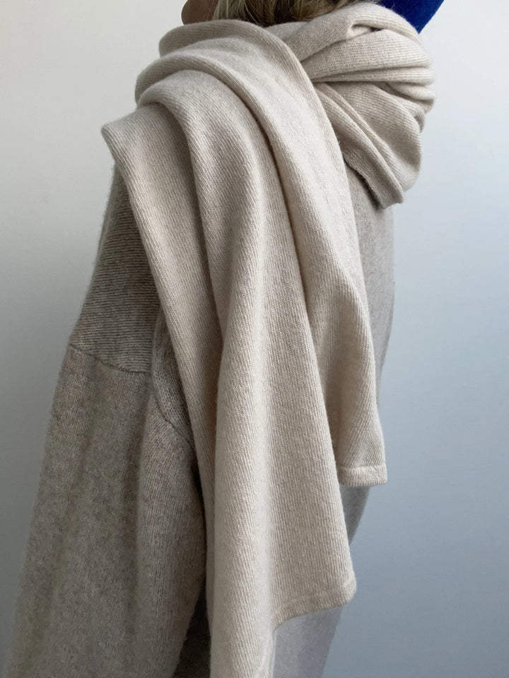 sjaalmania sjaal cosy chic light sand