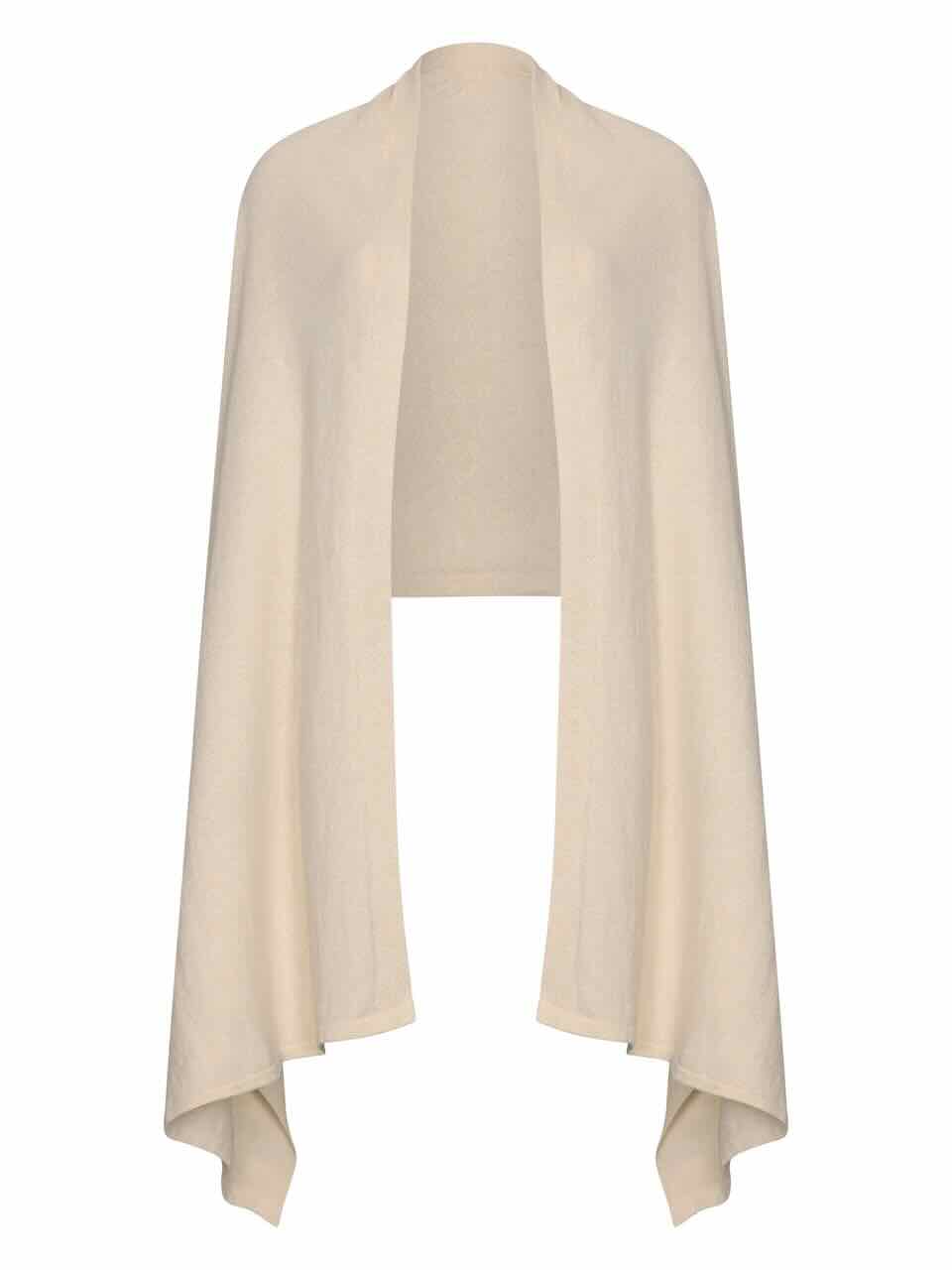 sjaalmania sjaal cosy cool white sand