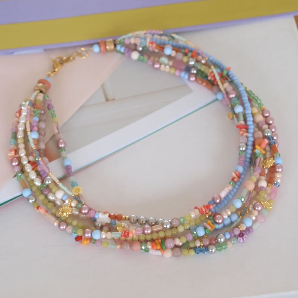 Widaro ketting pastel so pretty