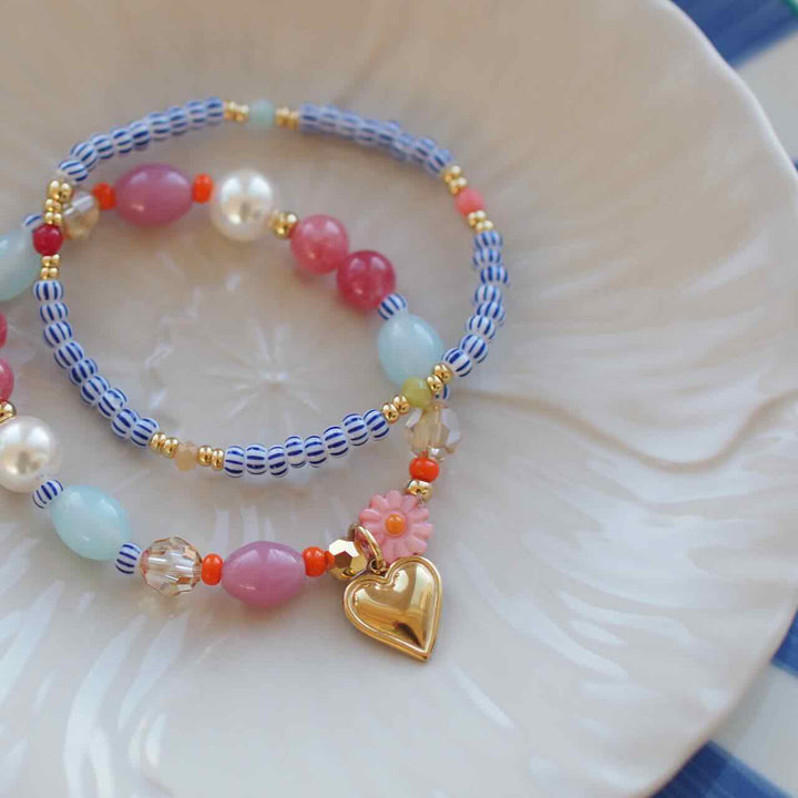 widaro armband stripey pastel (kies je soort)