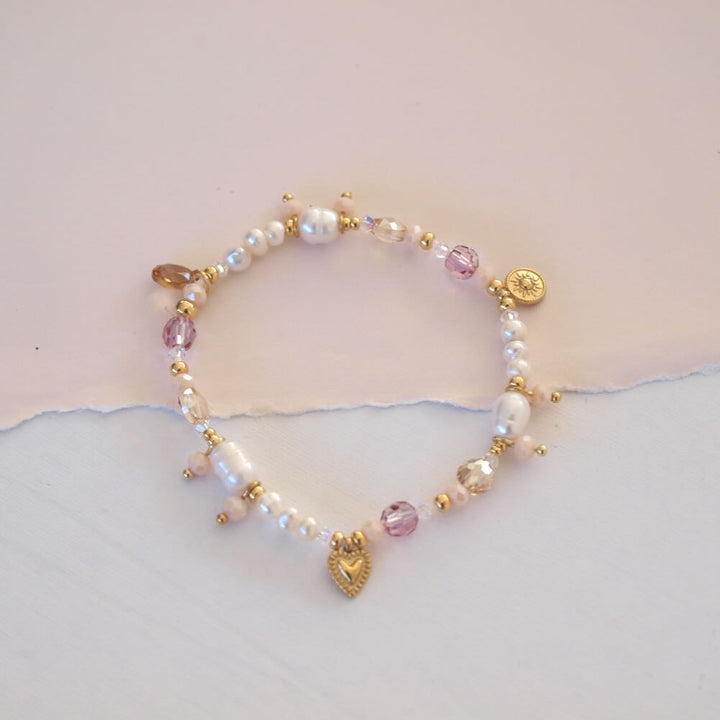 widaro armband sweet love (kies gold/silver)