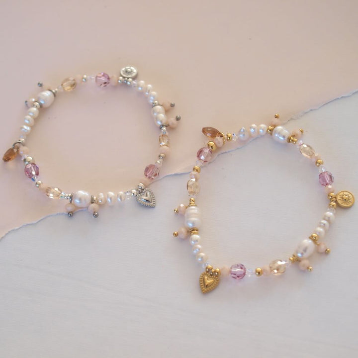 widaro armband sweet love (kies gold/silver)