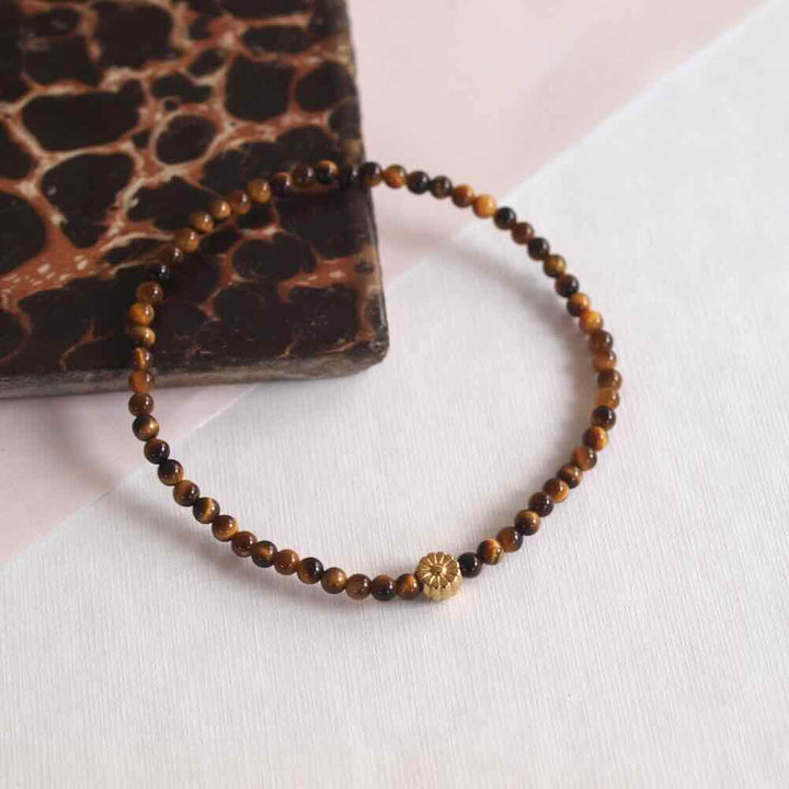 widaro armband tiger eye beads