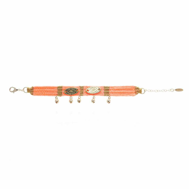 hipanema armband todobem corail