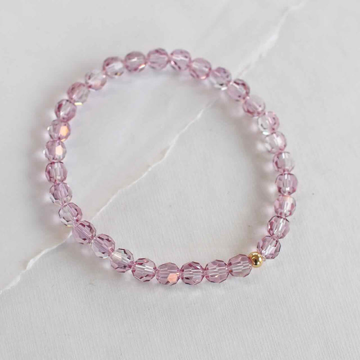 widaro armband sparkle vintage rose