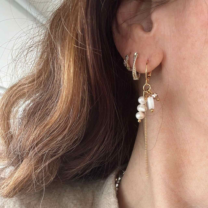 widaro oorbellen white charms