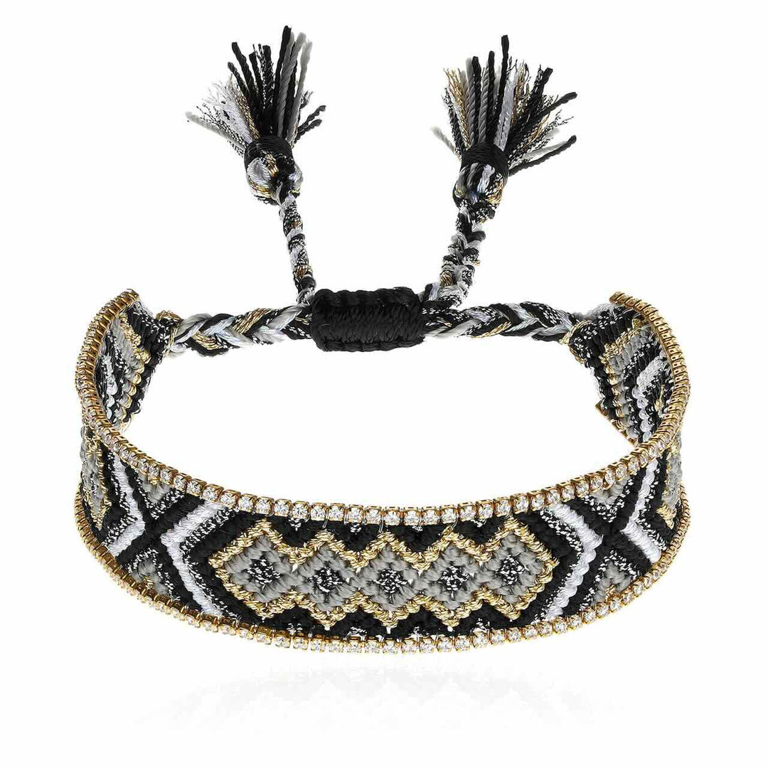 hipanema armband isador black