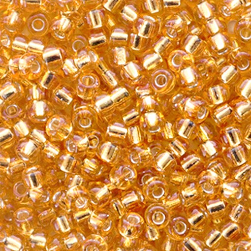 miyuki kralen 8/0 silverlined dark gold