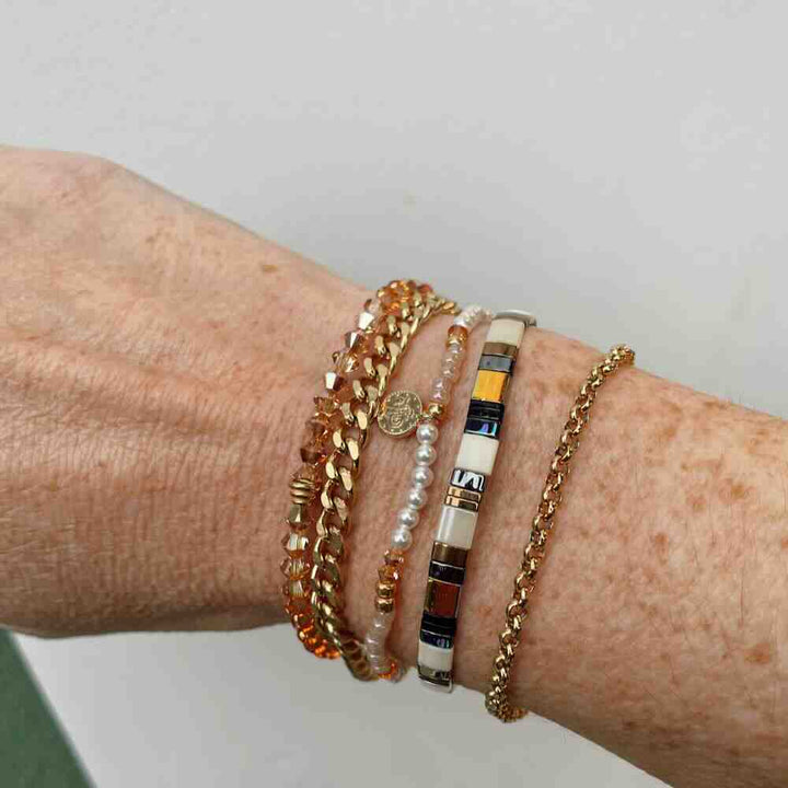 widaro armband jasseron goud