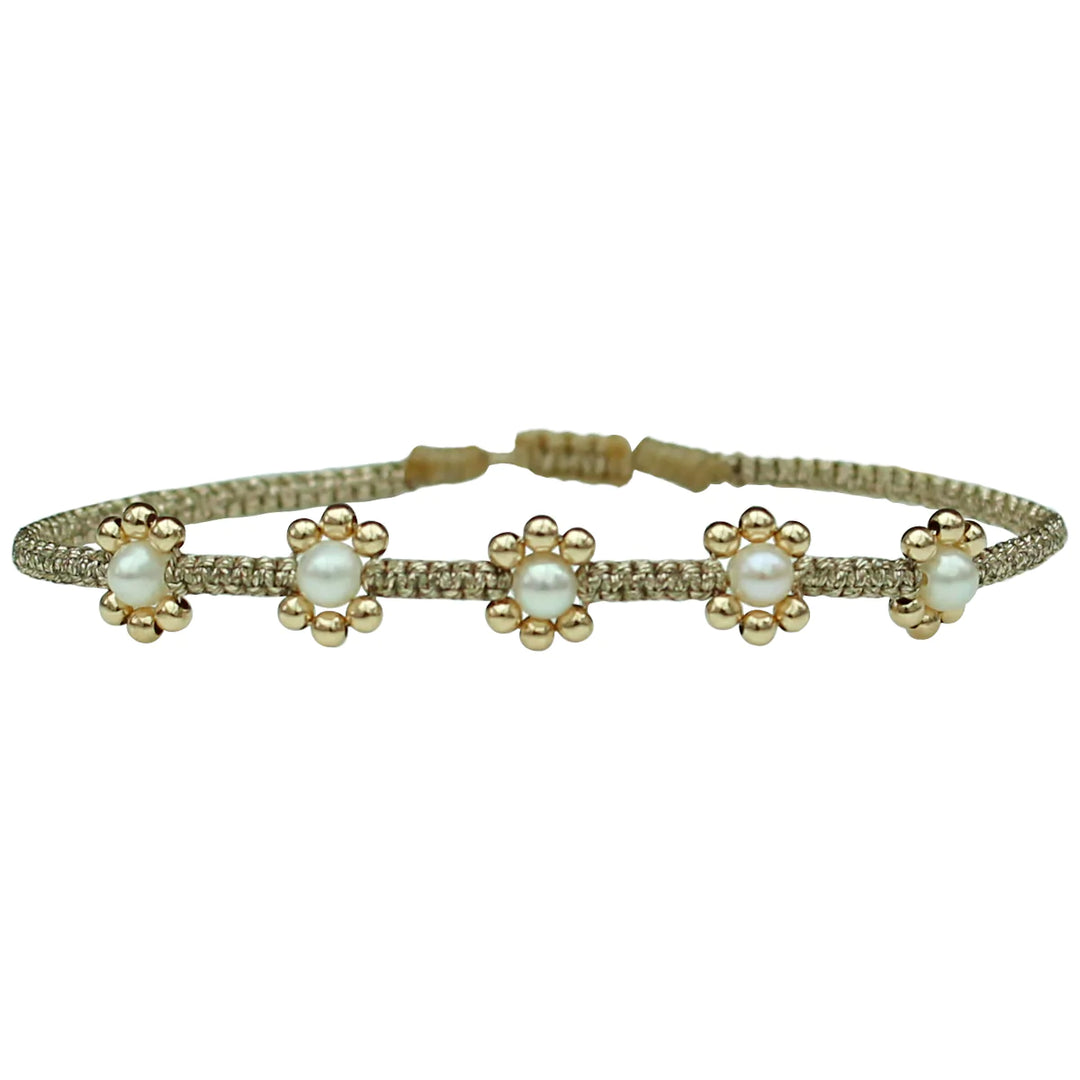 leju armband lilac pearl