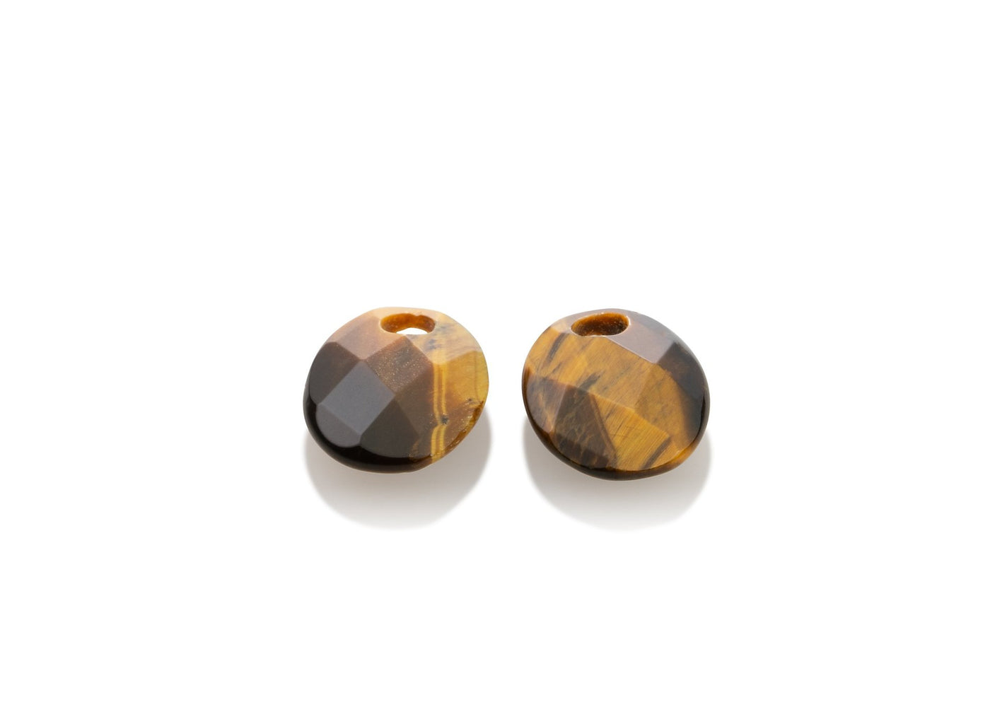 sparkling jewels twist oval tiger eye small