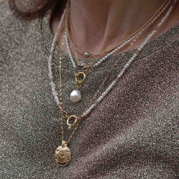 widaro parelketting extra petit white