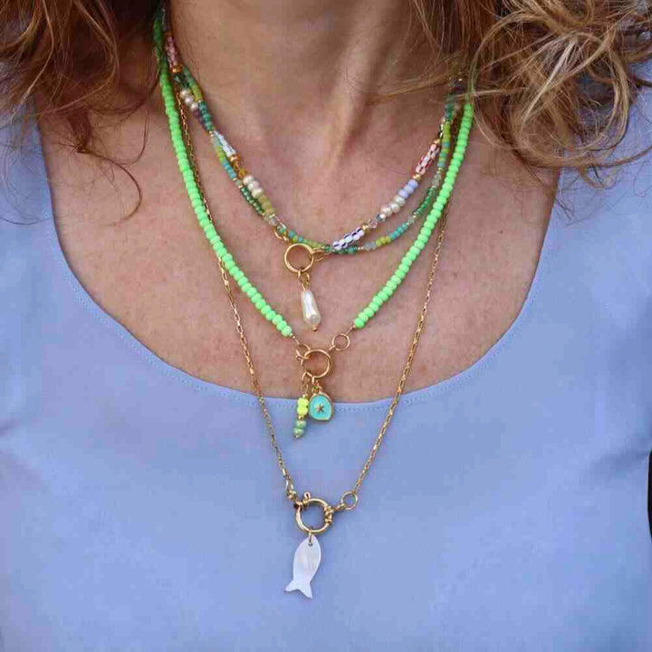 widaro ketting neon groen (kies je kleur)
