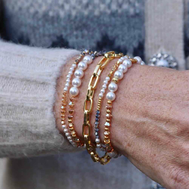 widaro armband white sparkle mini