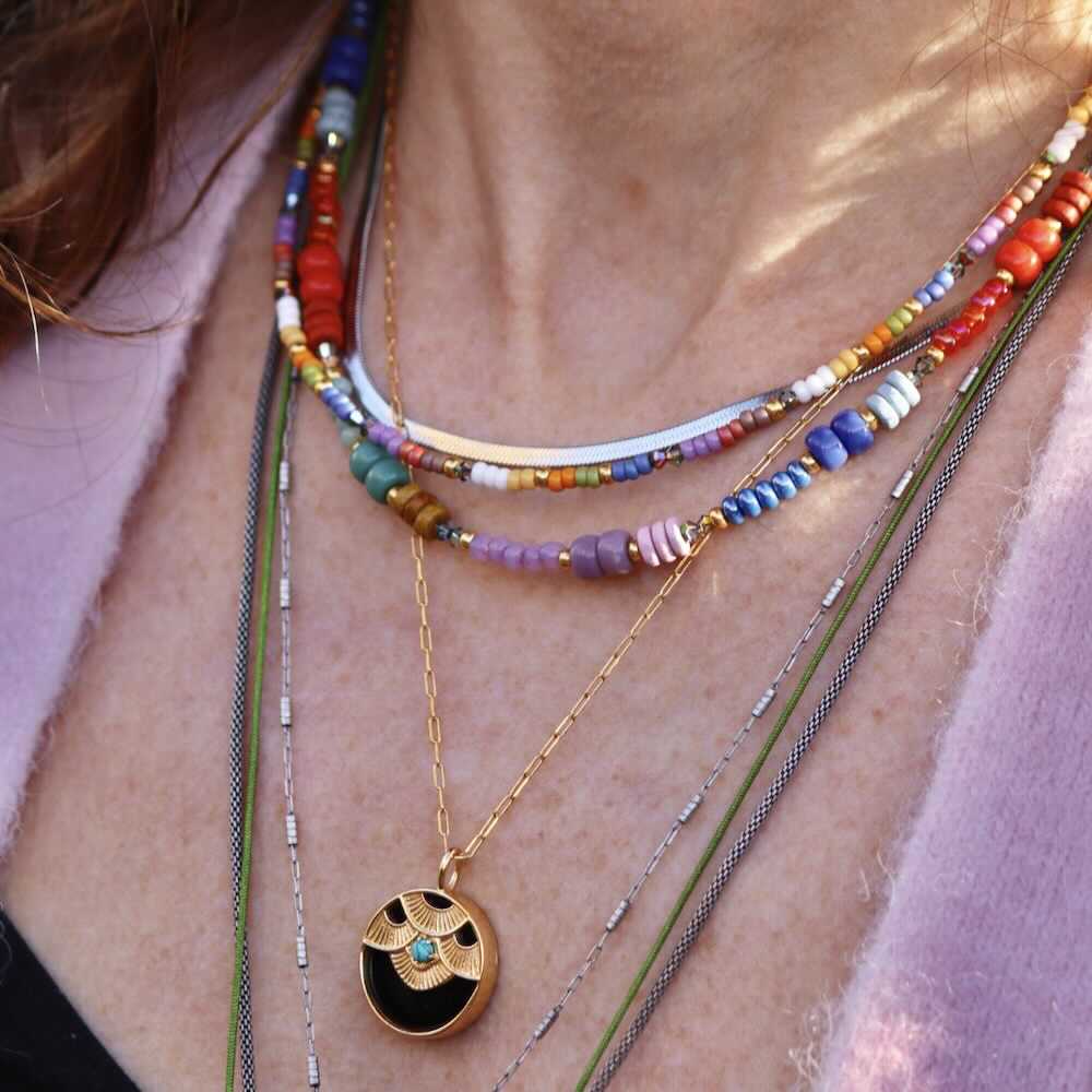 widaro ketting dip dye colors
