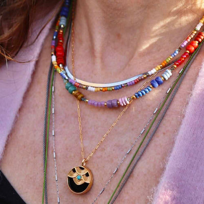 widaro ketting dip dye colors