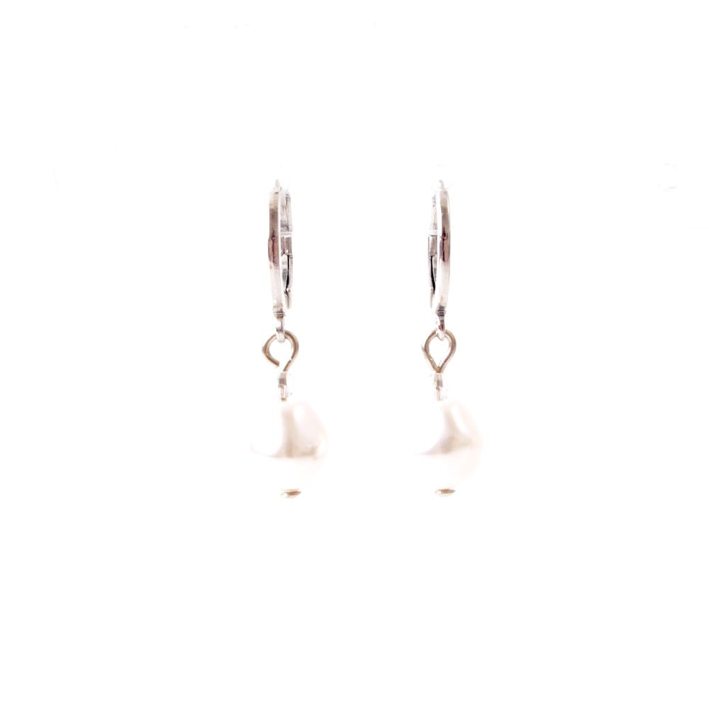 widaro oorbellen baroque zilver