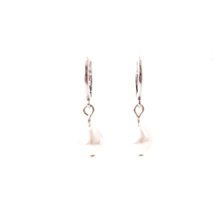 widaro oorbellen baroque zilver