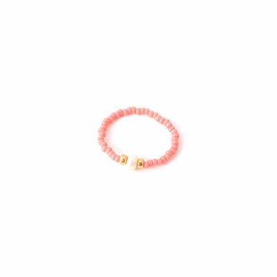 widaro ring small pearl color ring