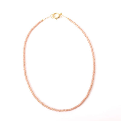 widaro ketting naturel/cognac small beads