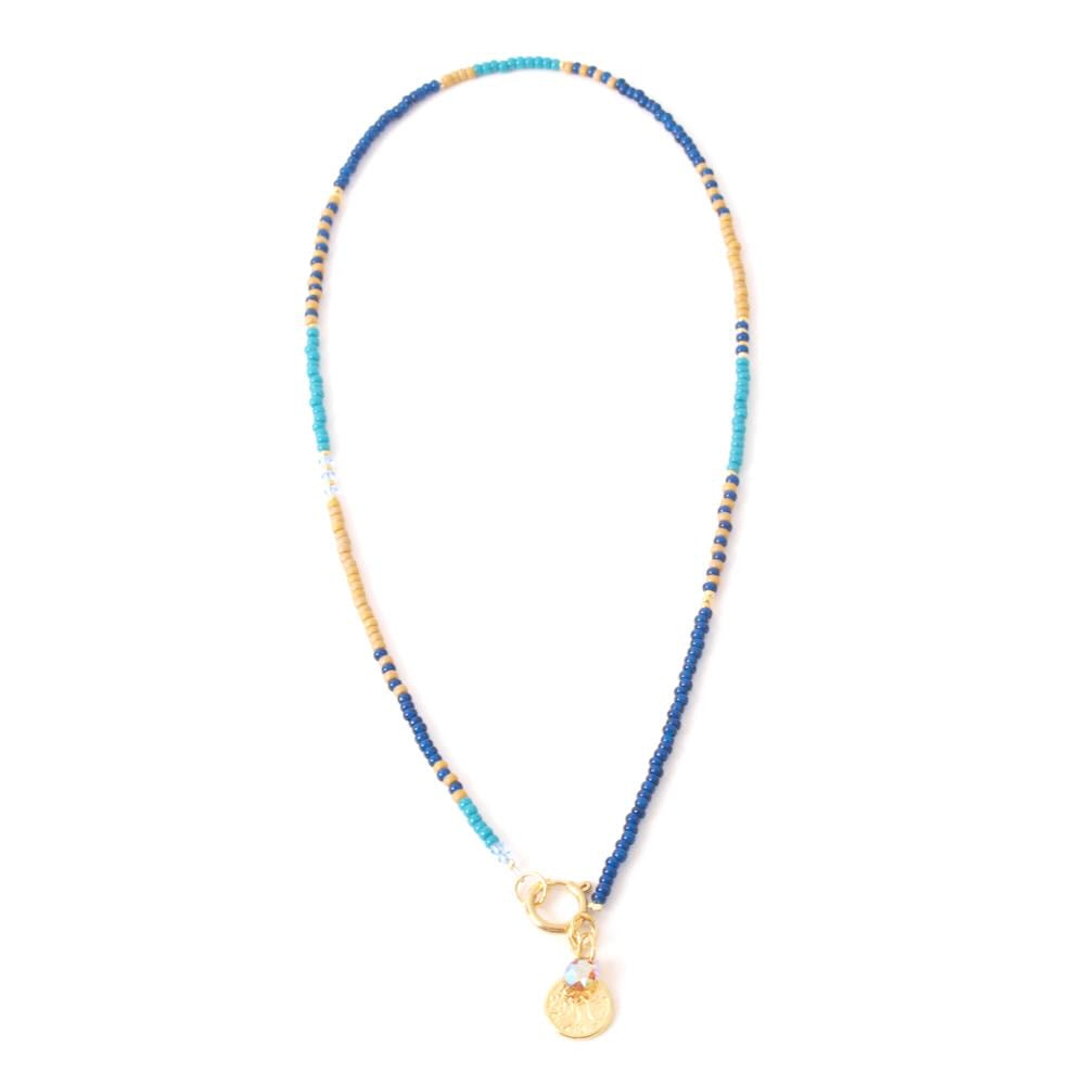 widaro halflange ketting blue