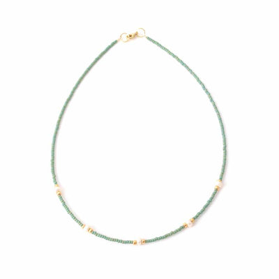 widaro ketting 5 pearl green