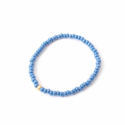 widaro armband blue/ grey beads