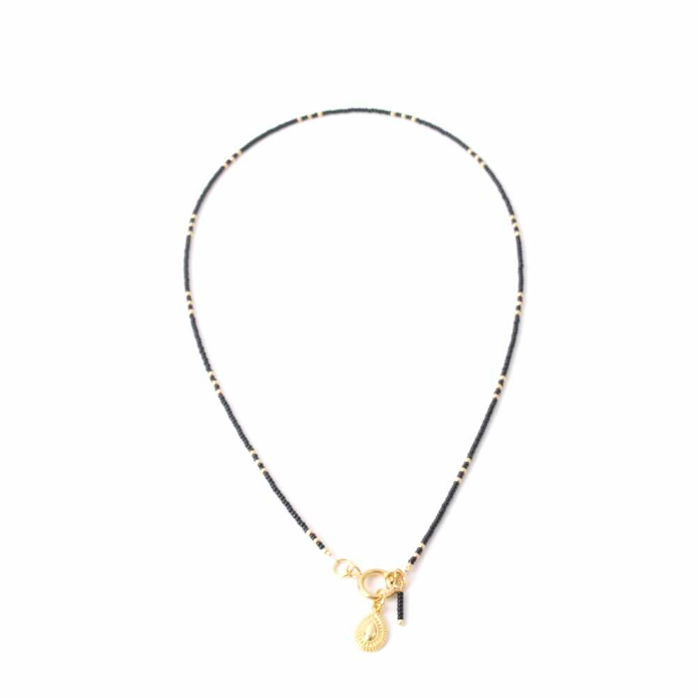widaro halflange ketting black