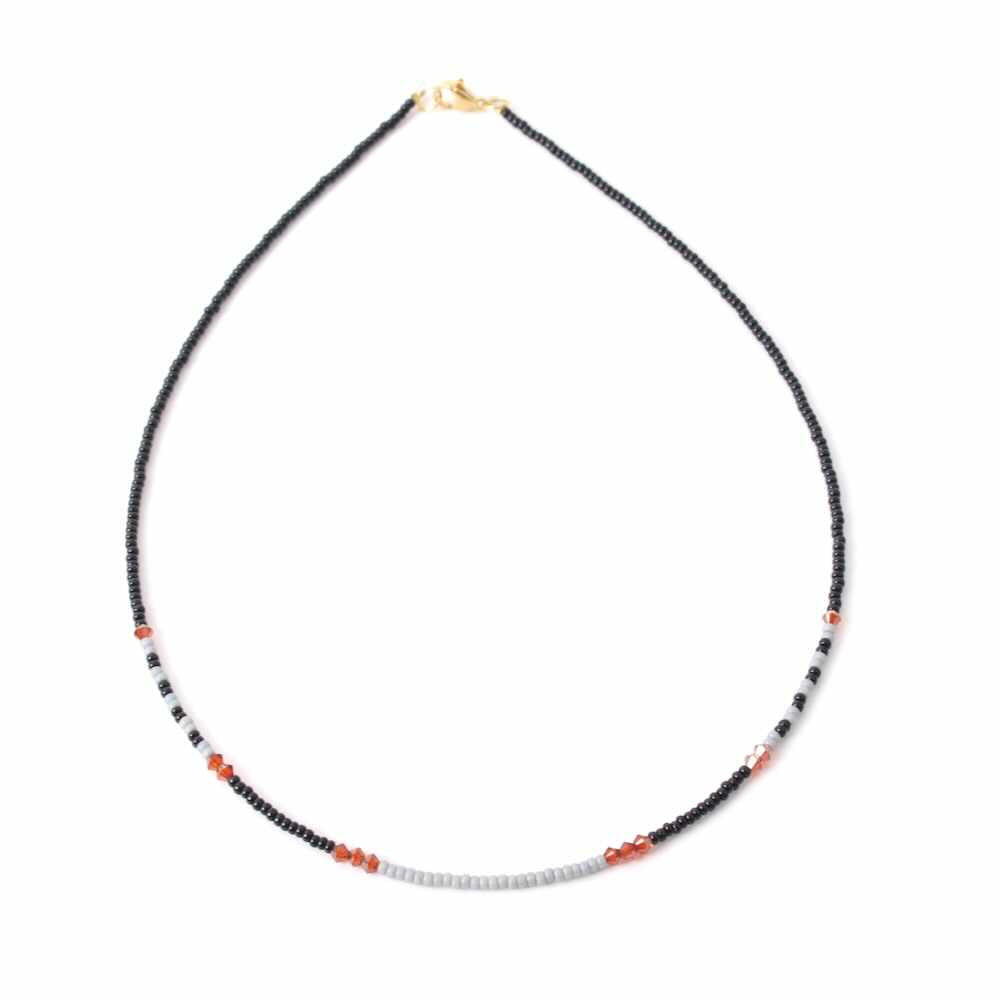 widaro ketting black and grey