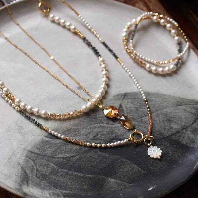 widaro ketting sparkle gold