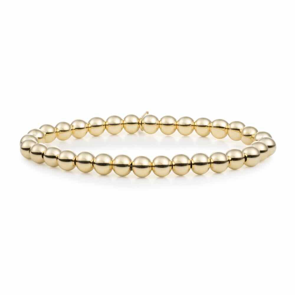 sparkling jewels armband 6mm gold