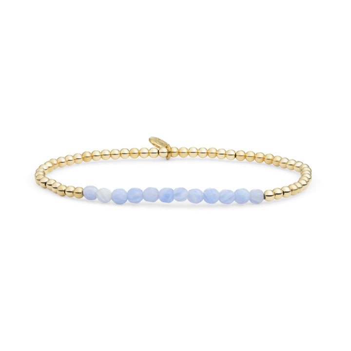 sparkling jewels armband universe blue agate