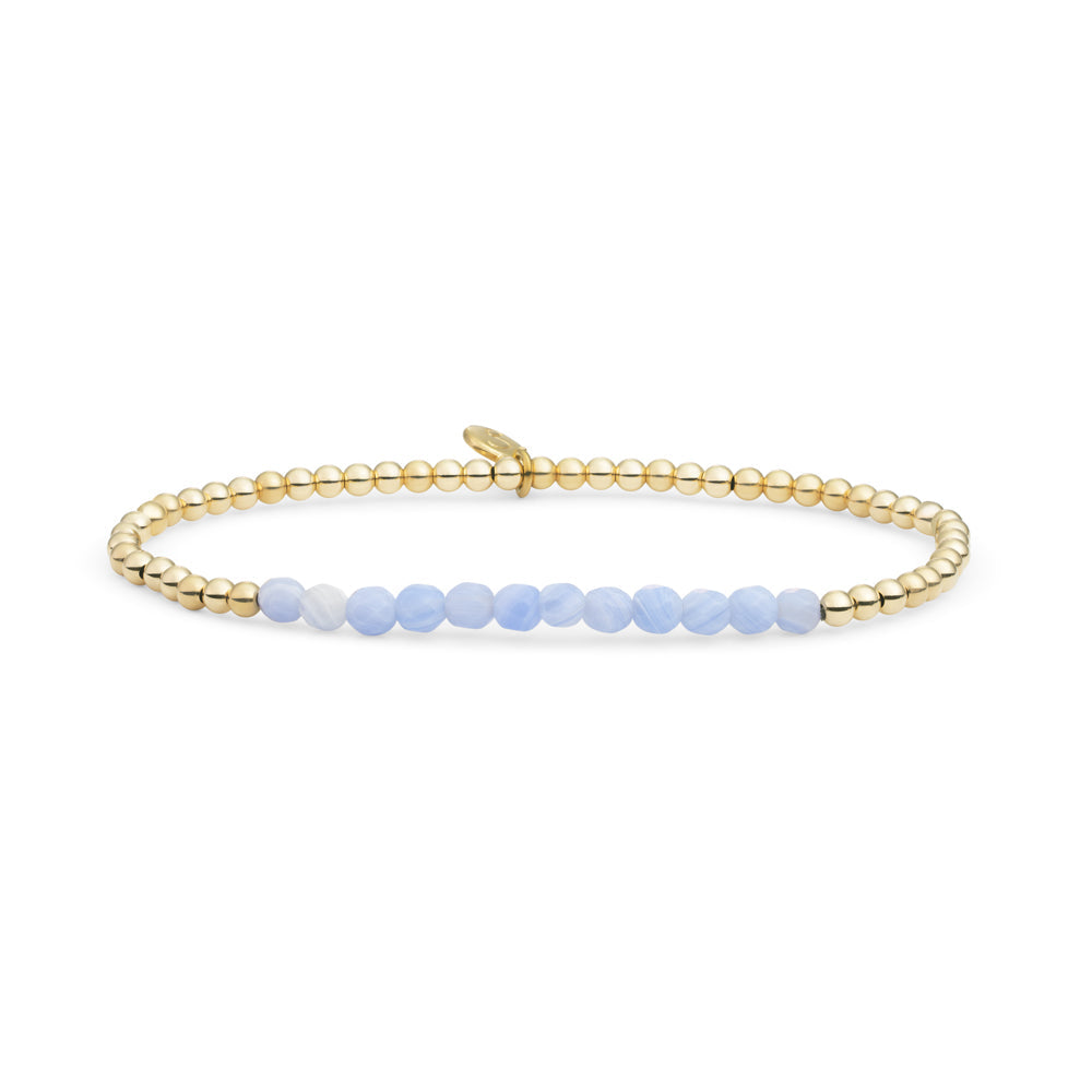 sparkling jewels armband universe blue agate