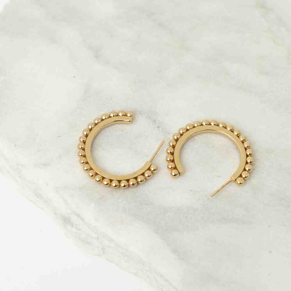 souvenirs de pomme oorbellen nina large hoops