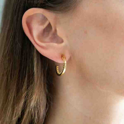 souvenirs de pomme oorbellen nina medium hoops