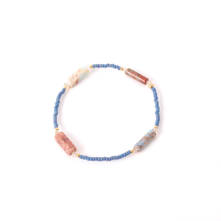 widaro armband blue & stones