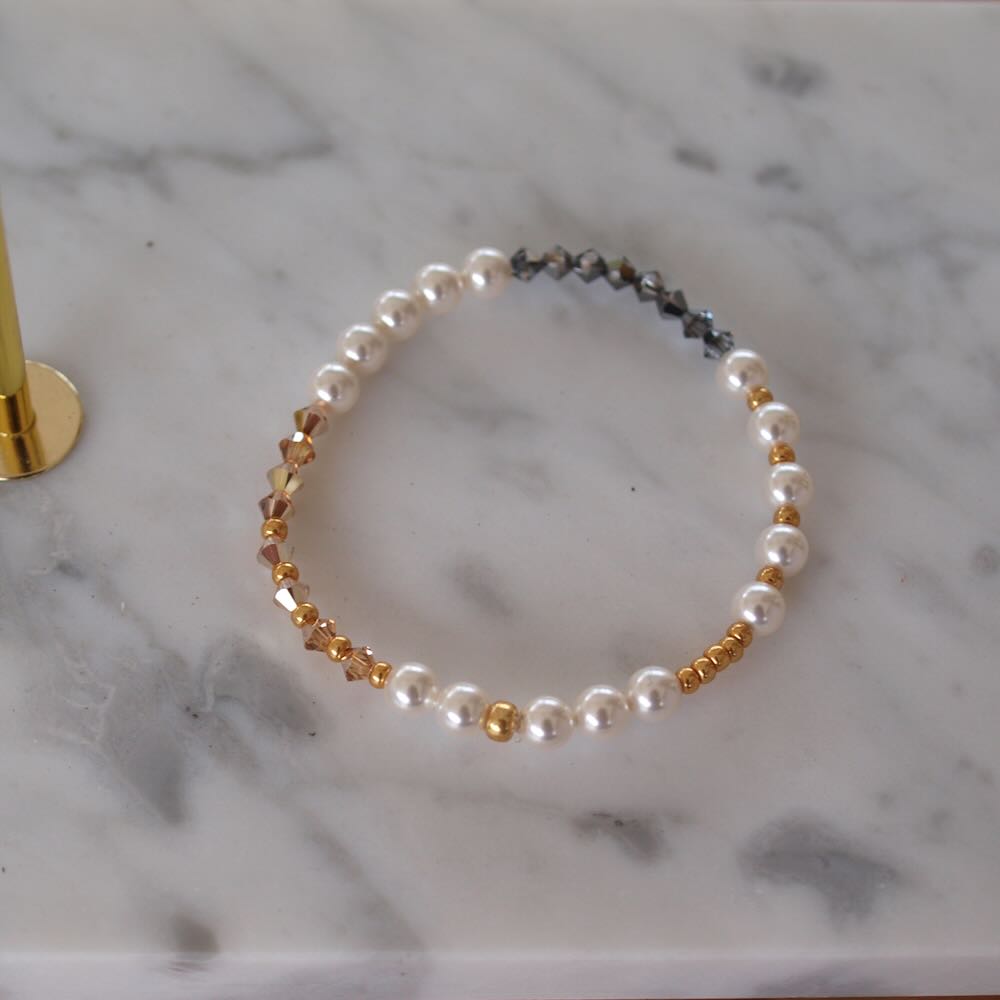 widaro armband white sparkle