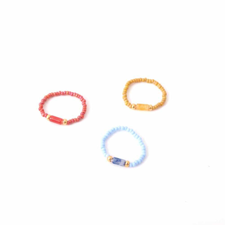 widaro ring color stone rings