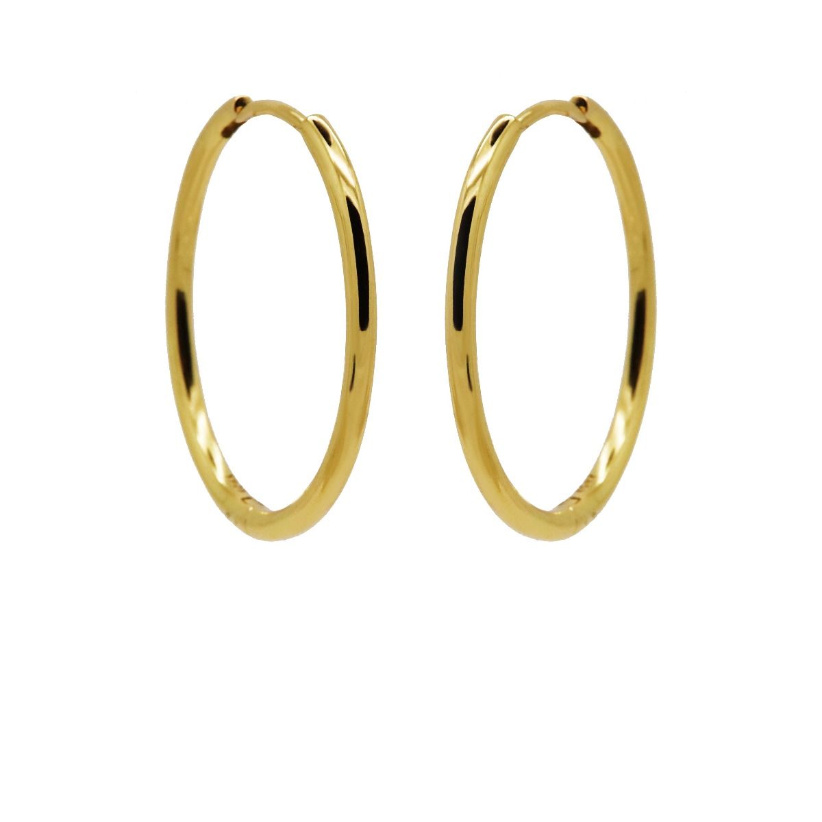 karma hoops 3 cm (kies goud/zilver)
