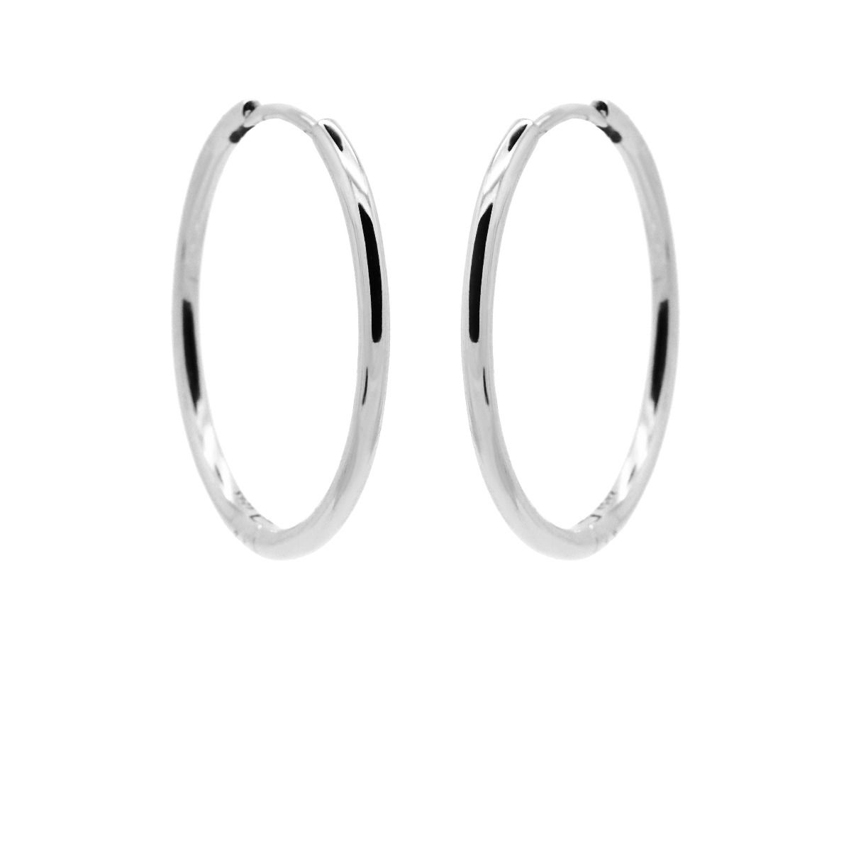 karma hoops 3 cm (kies goud/zilver)