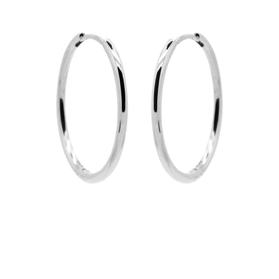 karma hoops 3 cm (kies goud/zilver)