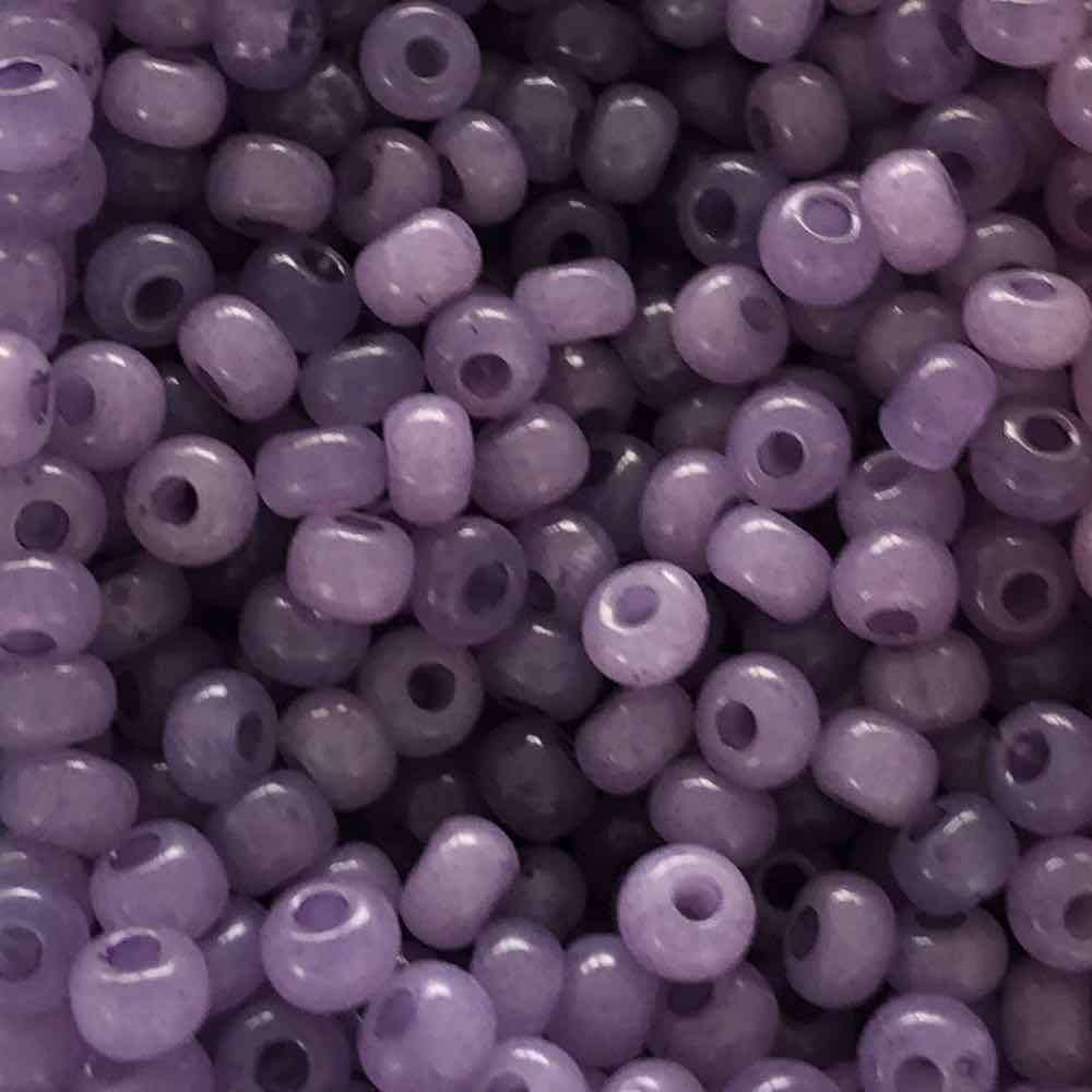 rocailles 6/0 marmer purple