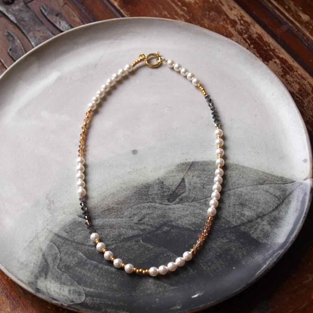 widaro ketting white sparkle