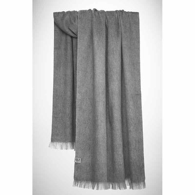 bufandy sjaal brushed solid koala grey